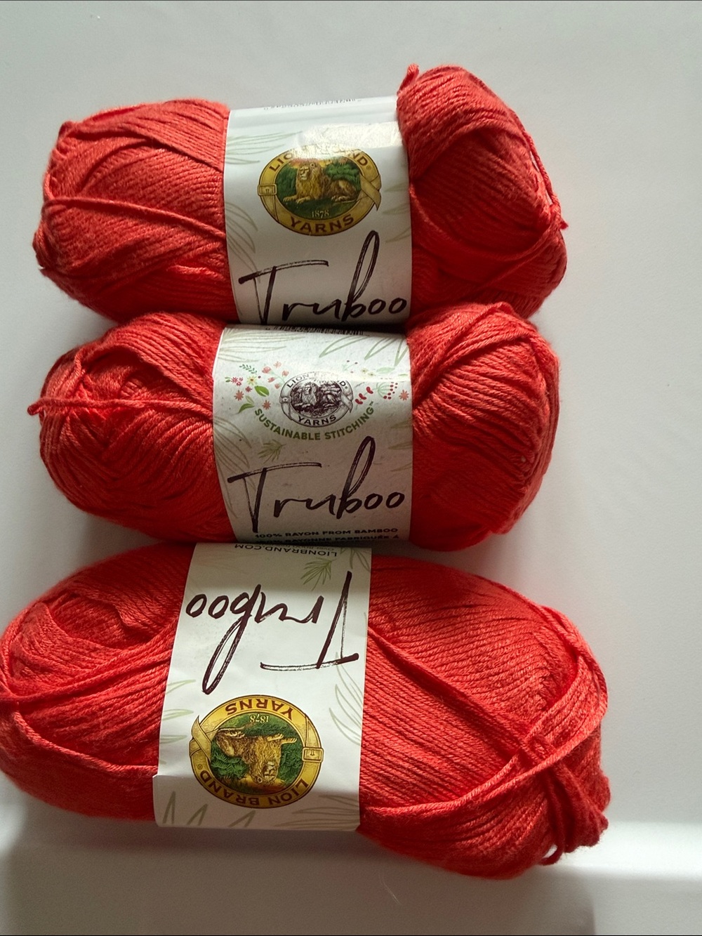 Lion brand yarn